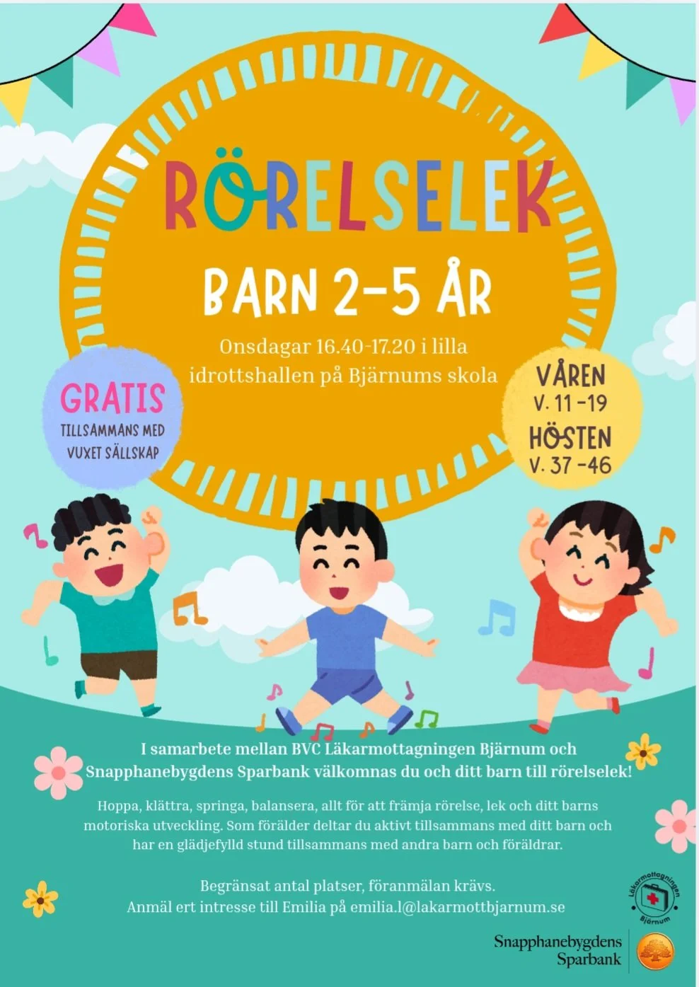 Rörelselek Barn 2-5 år