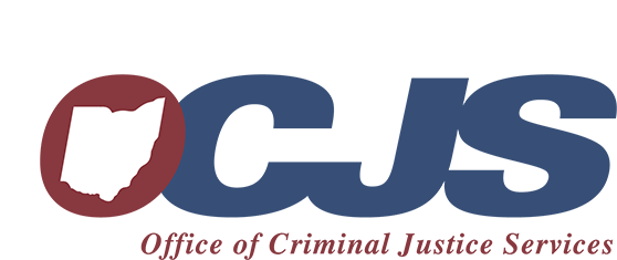 Logo of the Ohio Office of Criminal Justice Services with the text "CJS" and "Office of Criminal Justice Services".
