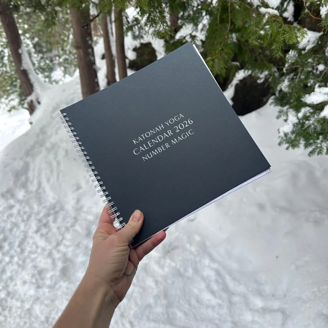CALLING ALL NERDS!

CALLING ALL TIME-BENDERS!

CALLING ALL SIGN-NOTICERS! 

CALLING ALL PATTERN-RECOGNIZERS!

The Katonah Yoga 2026 Calendar is here. One part manual, one part monthly calendar, all parts map. 

Time is all we have and this potent cal