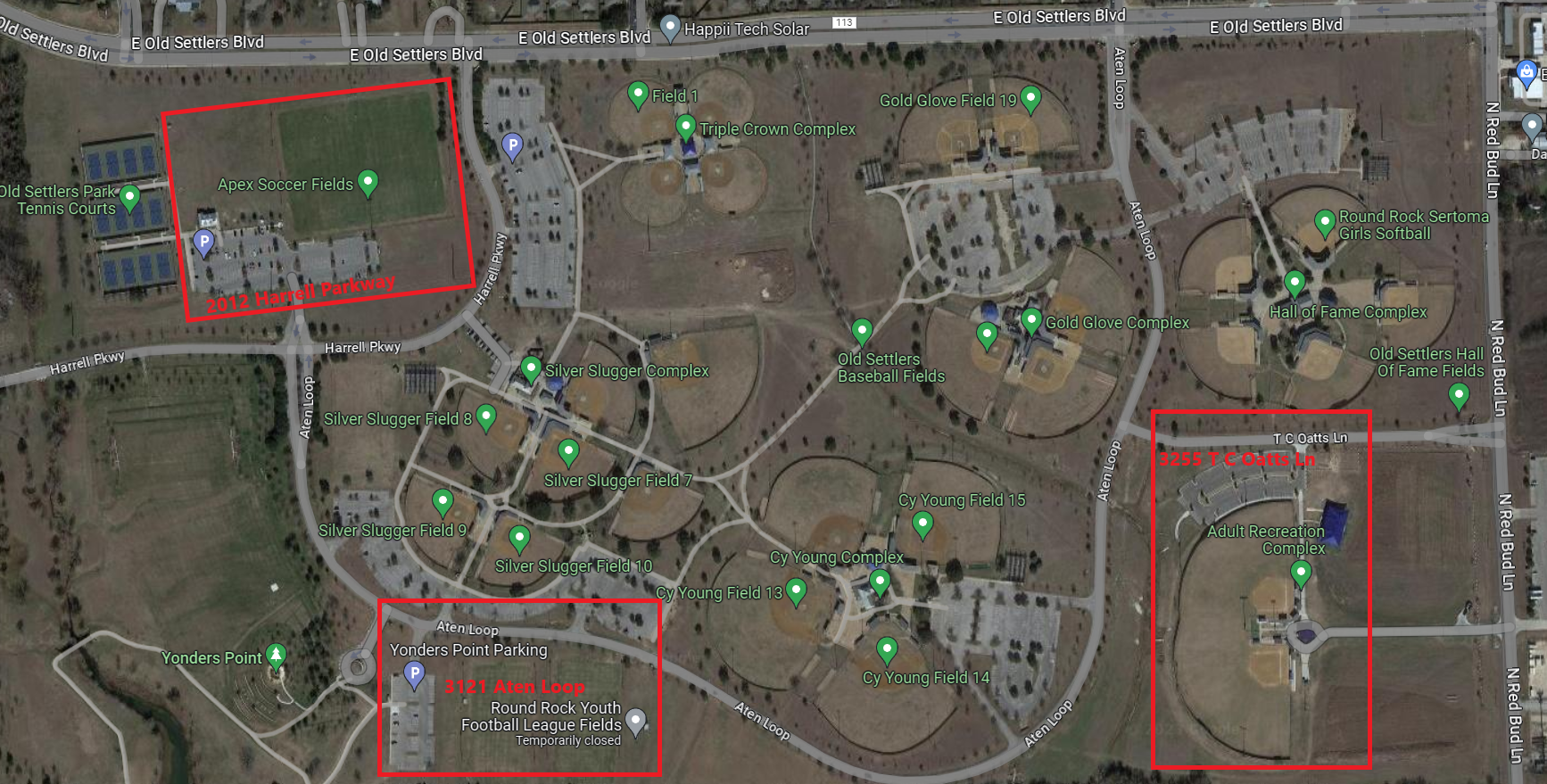 Fields — Round Rock Women's Soccer League The top league for women's