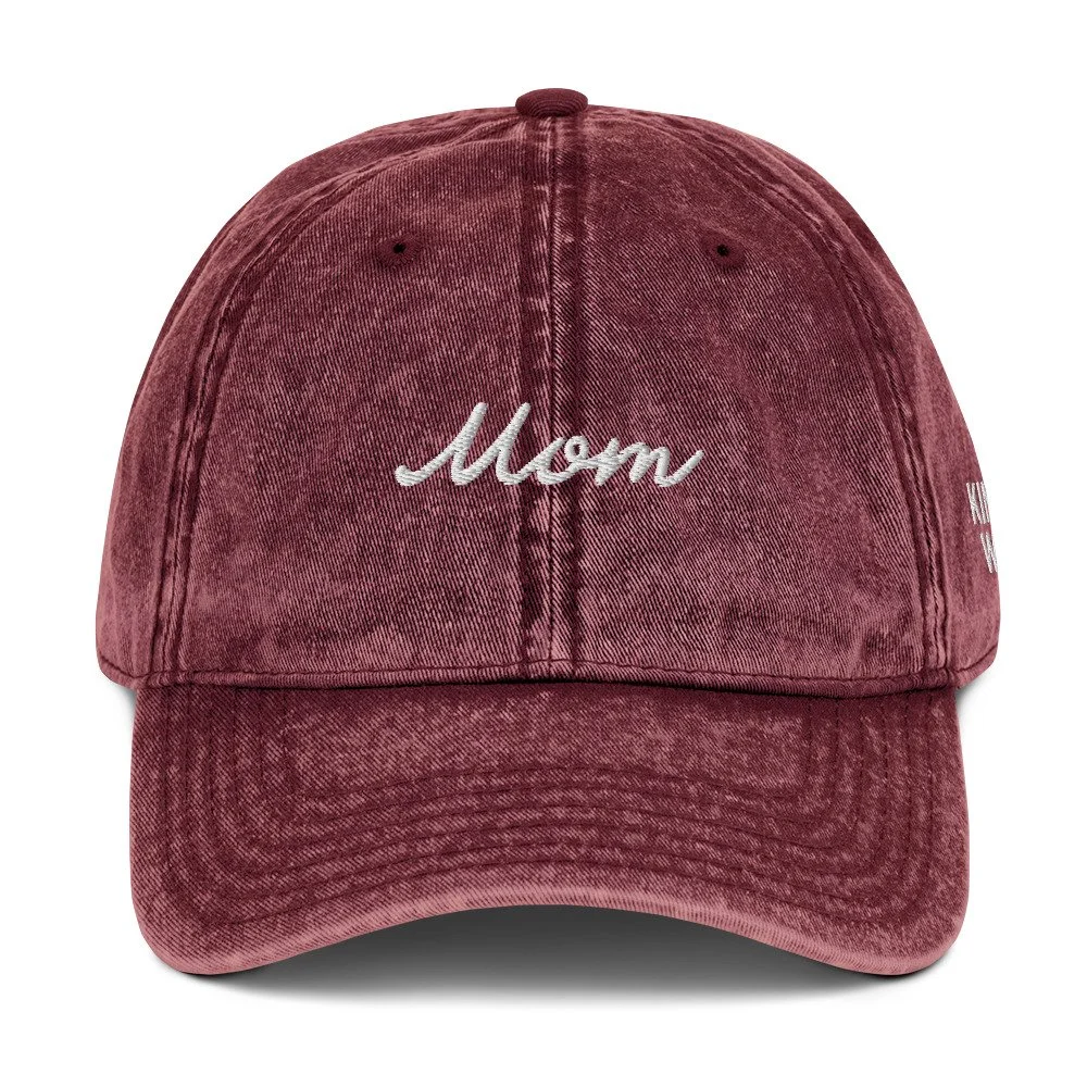 Calvary Mom Vintage Cotton Twill Cap