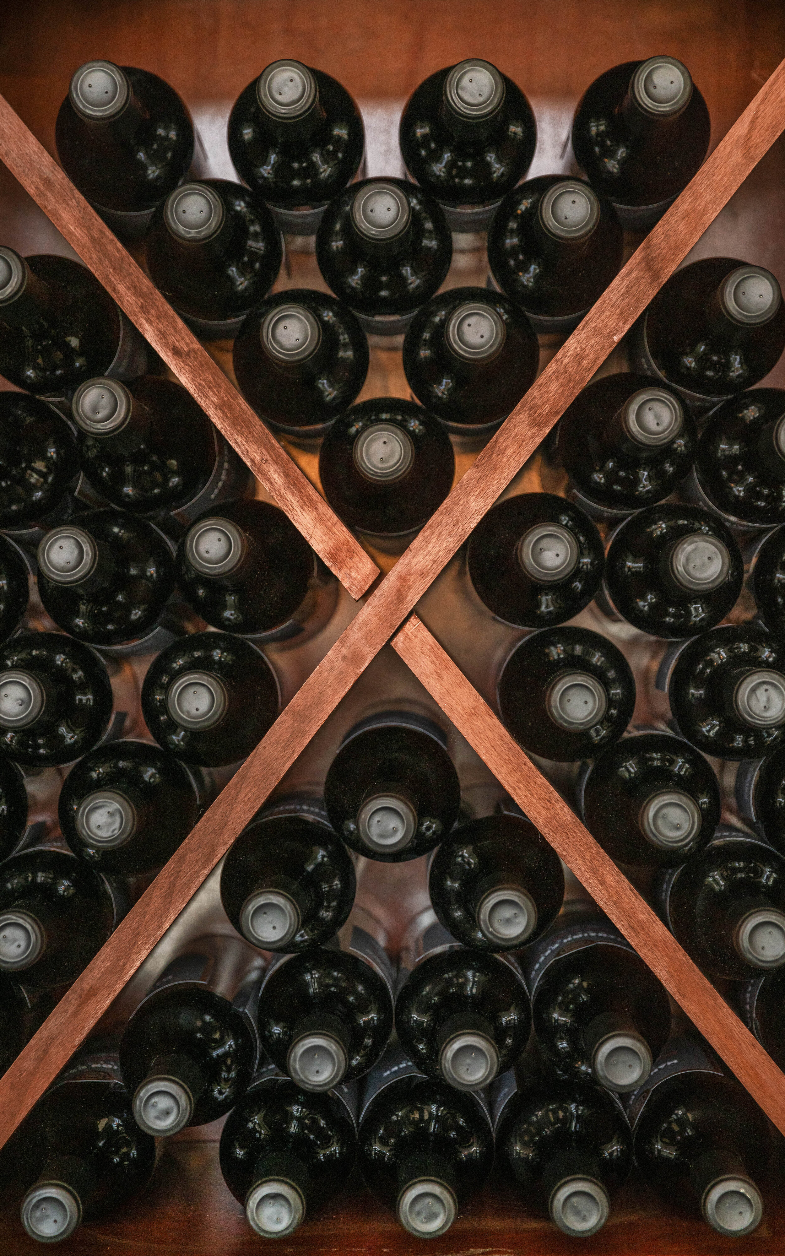 Bottles in the Mansion Creek Cellars tasting room. 