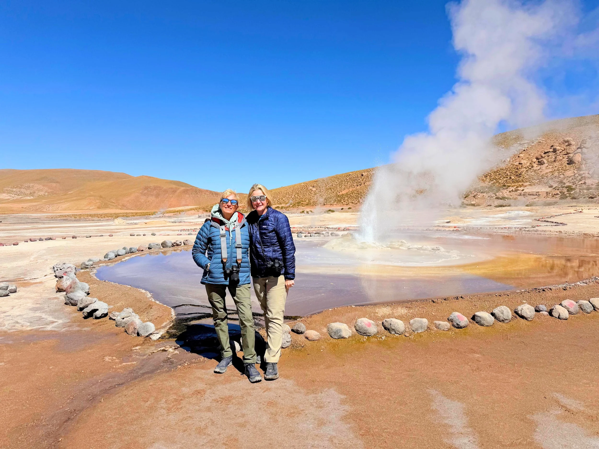 A view at the geysers