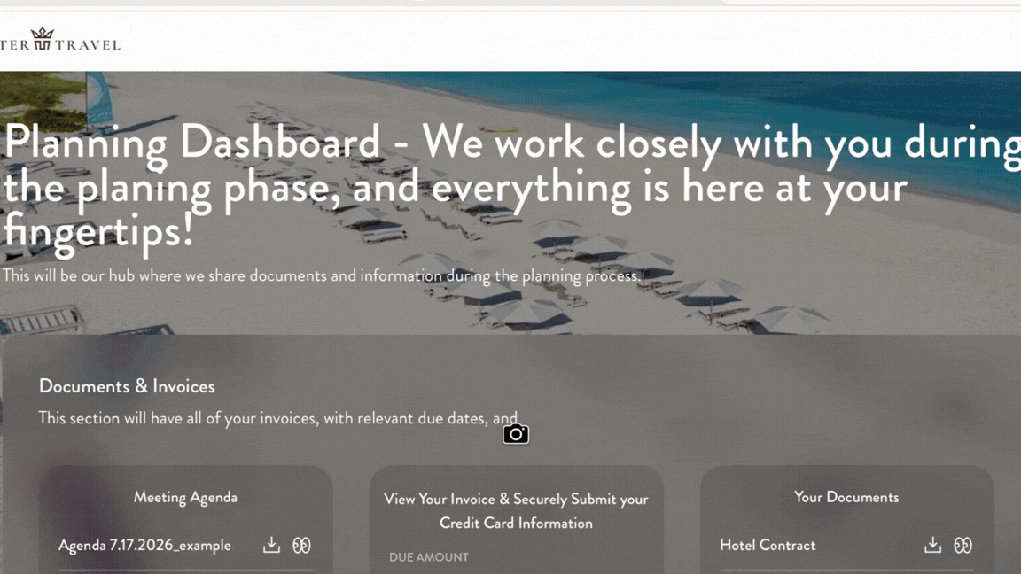 TECH FORWARD, EFFORTLESS PLANNING PROCESS
