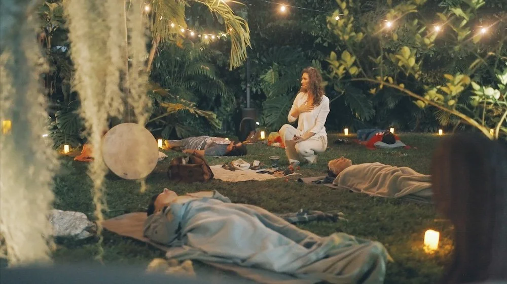Weekly Group Breathwork on Tuesdays in the garden
