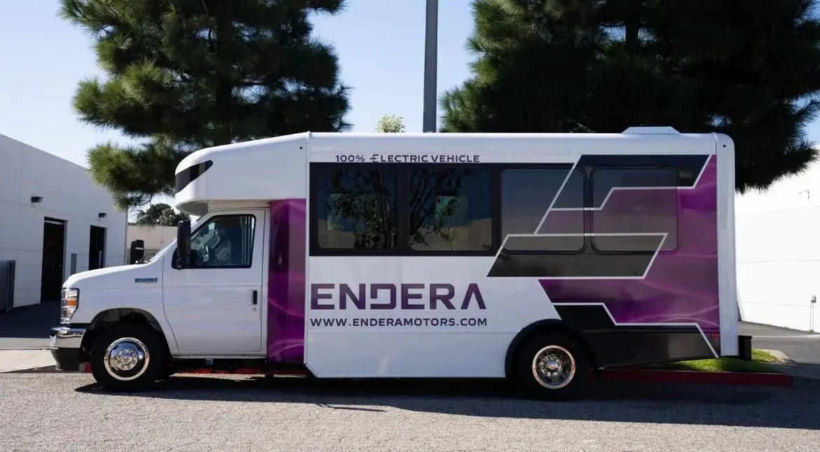 Small Shuttle Bus for Sale — 23 ft B3 Compact Commercial Shuttle | Endera