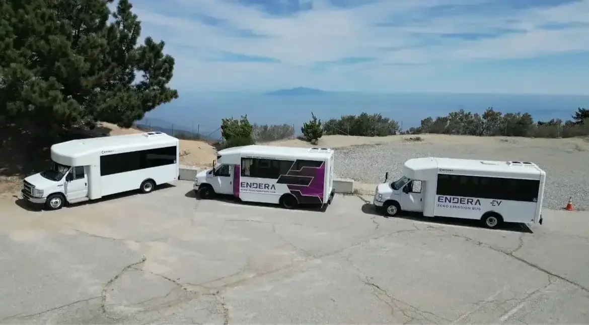 New Shuttle Bus for Sale — 2026 B-Series Models, Gas &amp; Electric | Endera