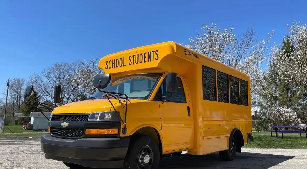 New School Bus for Sale in Hawaii — Type A ICE &amp; Electric for HI Districts | Endera