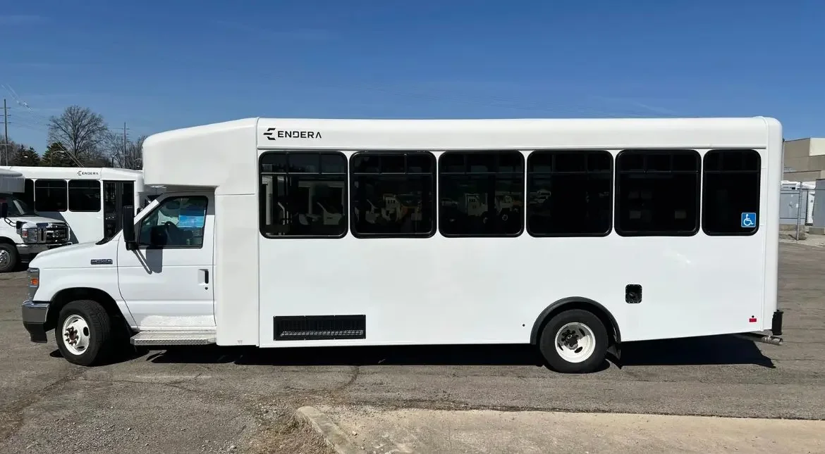 Ford E350 Shuttle Bus for Sale — Ford-Chassis Commercial Shuttles