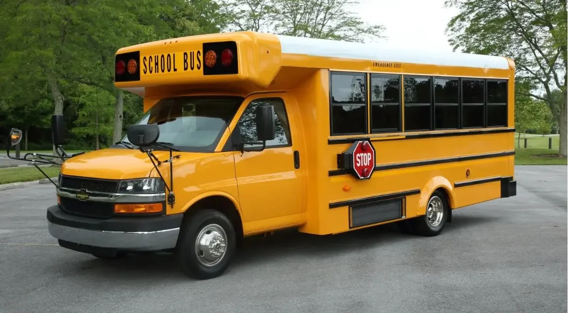 New School Bus for Sale in Kansas — Type A ICE &amp; EV for KS Schools