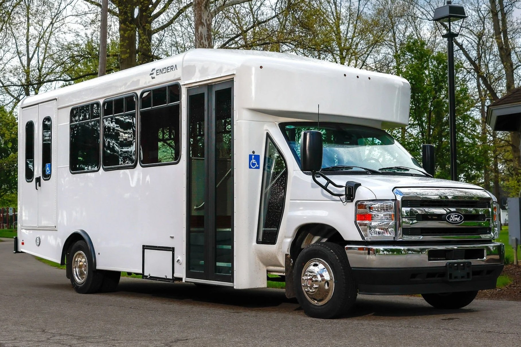 Wheelchair Shuttle Bus for Sale — ADA-Compliant B-Series With Lift &amp; Securement