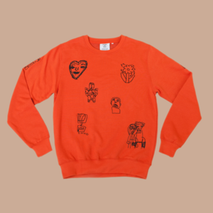 LV Music Line Embroidered Crewneck - Ready to Wear