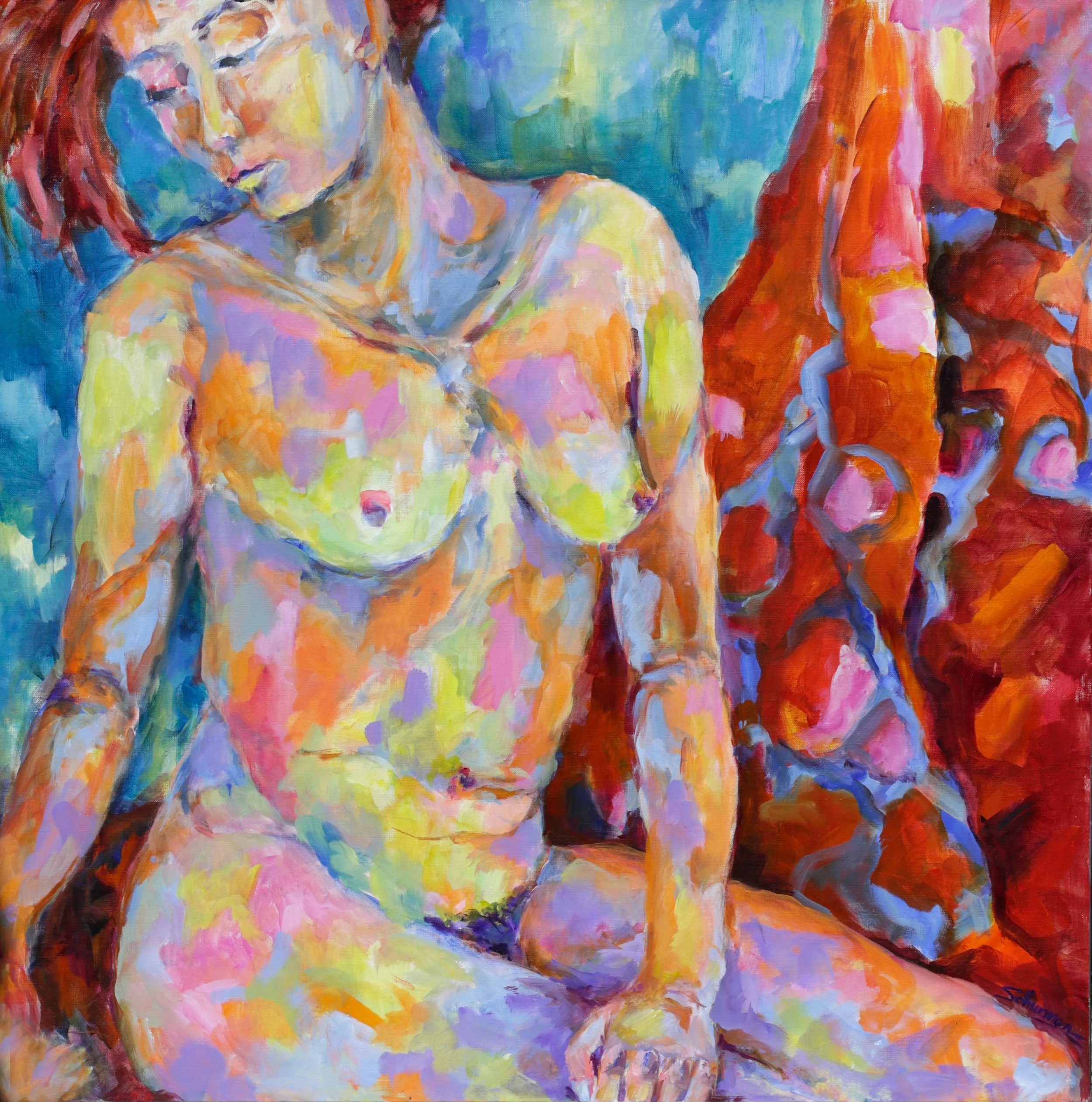 Natalia 1 / Acrylic on canvas (36" x 36")