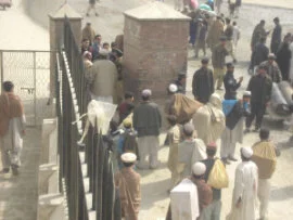 The border crossing between Pakistan & Afghanistan