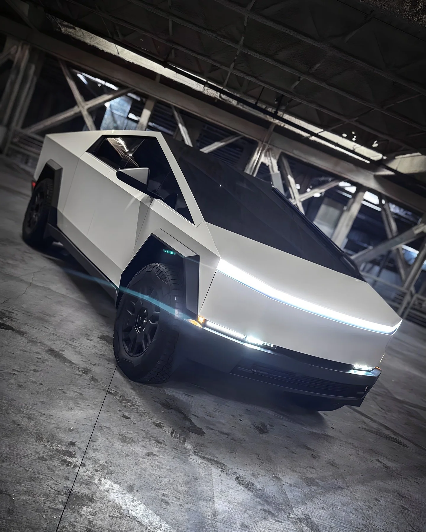 Tesla Cybertruck wrapped in a Satin Pearl White PPF w/ ceramic tints on all the windows. 

#cybertruck #tesla #mobileservice #mobilewraps #thewrapdistrict #thewrapdistrictla #vinylwrap #wrapped #paintisdead #southbay #sanfernandovalley #sfv #818 #los