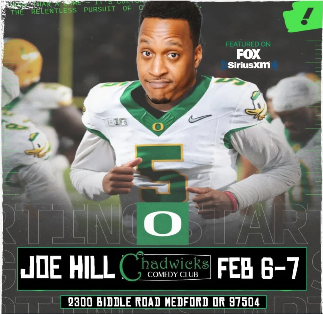 CHADWICKS COMEDY CLUB PRESENTS: JOE HILL (MEDFORD,OR)