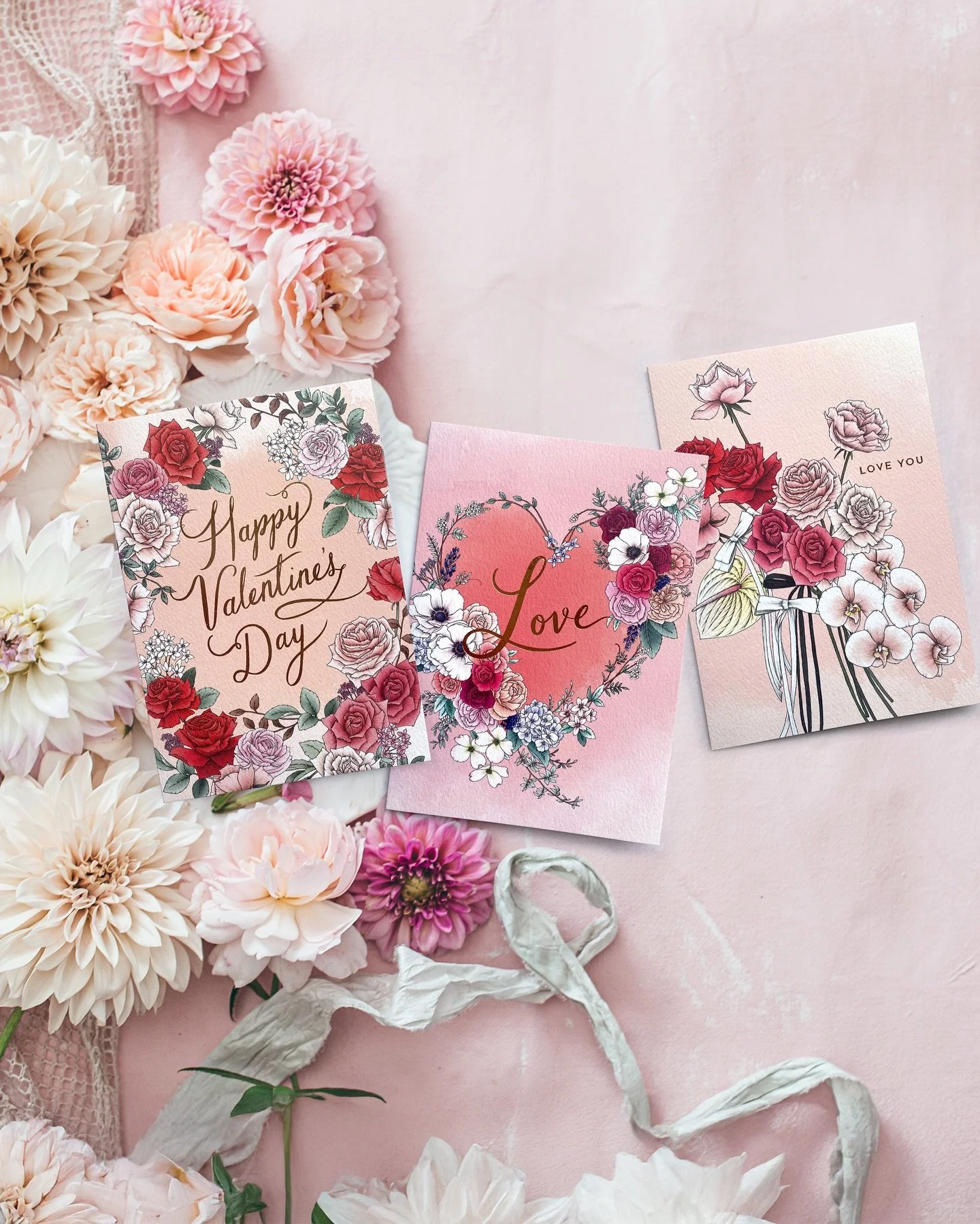 Some of the favourites for this Valentine&rsquo;s Day ❤️
Our love collection keeps growing, and this year we have nine pretty designs ready to share the love.