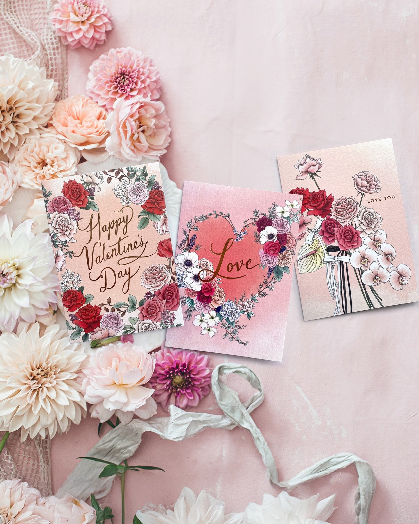 Some of the favourites for this Valentine&rsquo;s Day ❤️
Our love collection keeps growing, and this year we have nine pretty designs ready to share the love.