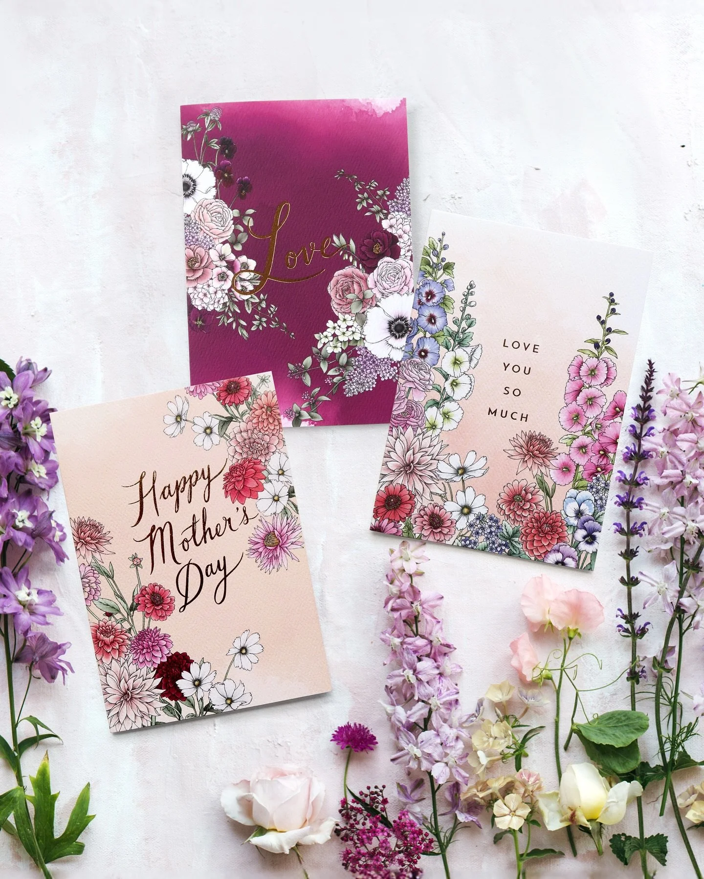 A busy week of Mother&rsquo;s Day orders leaving the studio.❤️

Mother&rsquo;s Day cards are always a favourite for us to create. There&rsquo;s nothing quite like a beautiful handwritten note for someone special.

We&rsquo;ve also loved seeing our ne
