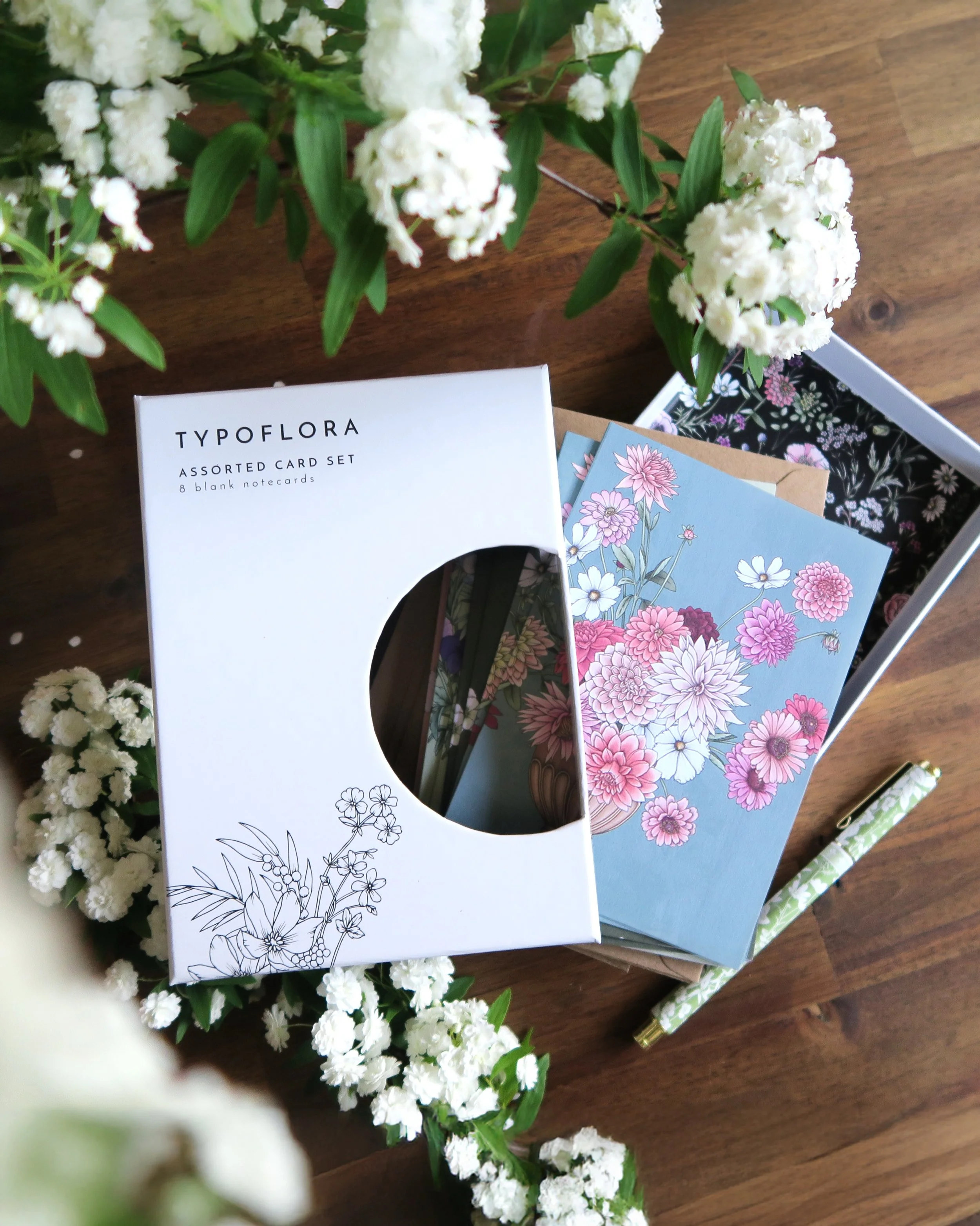 For the moments that don&rsquo;t need a reason, just a small gesture to say you&rsquo;re thinking of someone. A quiet thank you, a little note in the middle of an ordinary day&hellip; 

Just a box of illustrated floral cards that somehow always comes