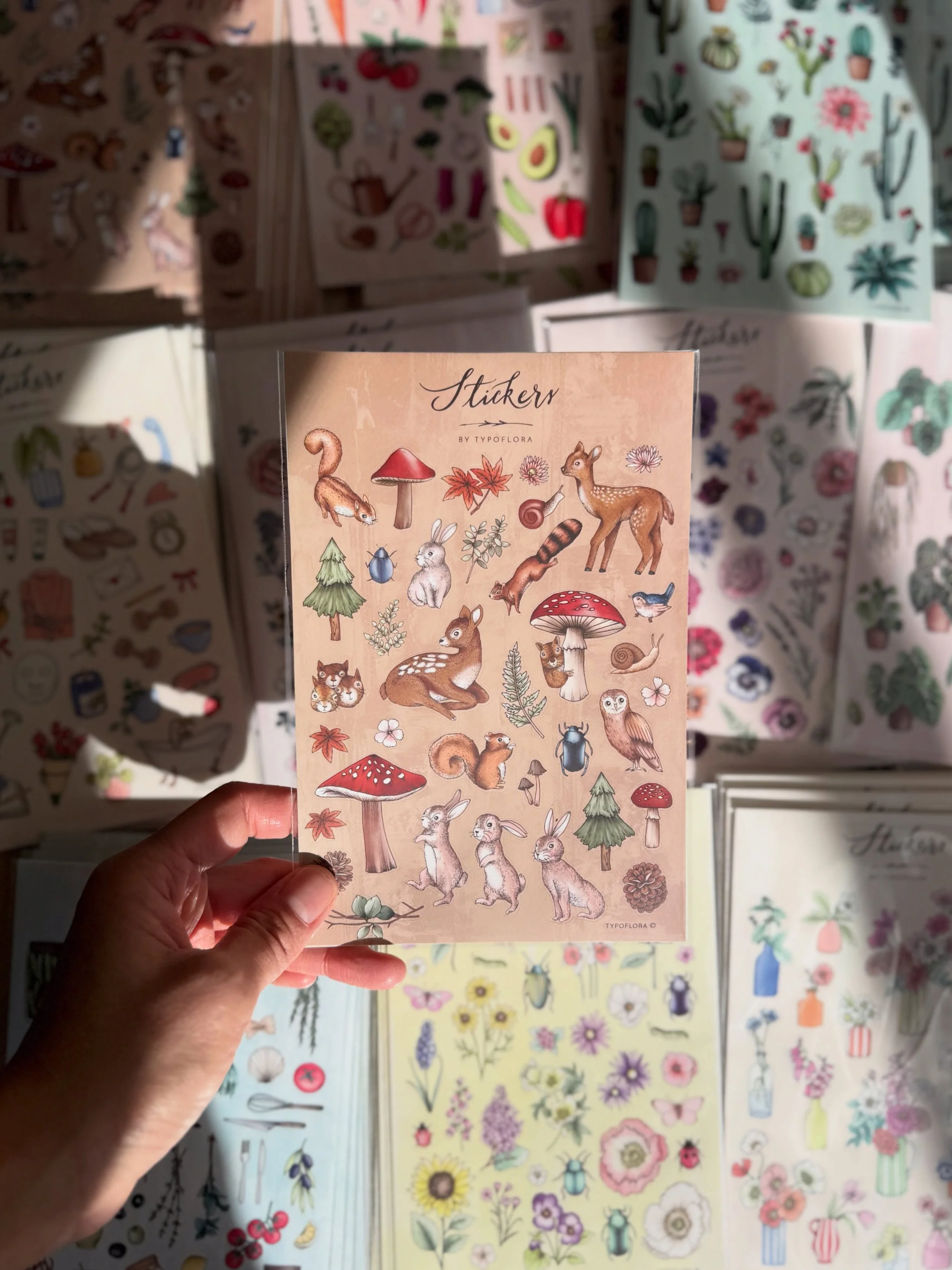 I&rsquo;ve always been a sticker lover. 🤎

Ever since I was a little kid, I collected so many cute Japanese stickers. I loved them so much that I could never bring myself to use them, they were simply too precious! Did anyone else do this? I&rsquo;d