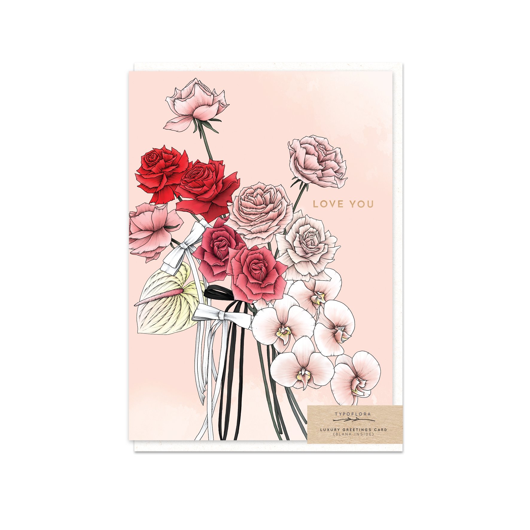 Rose Love You Card