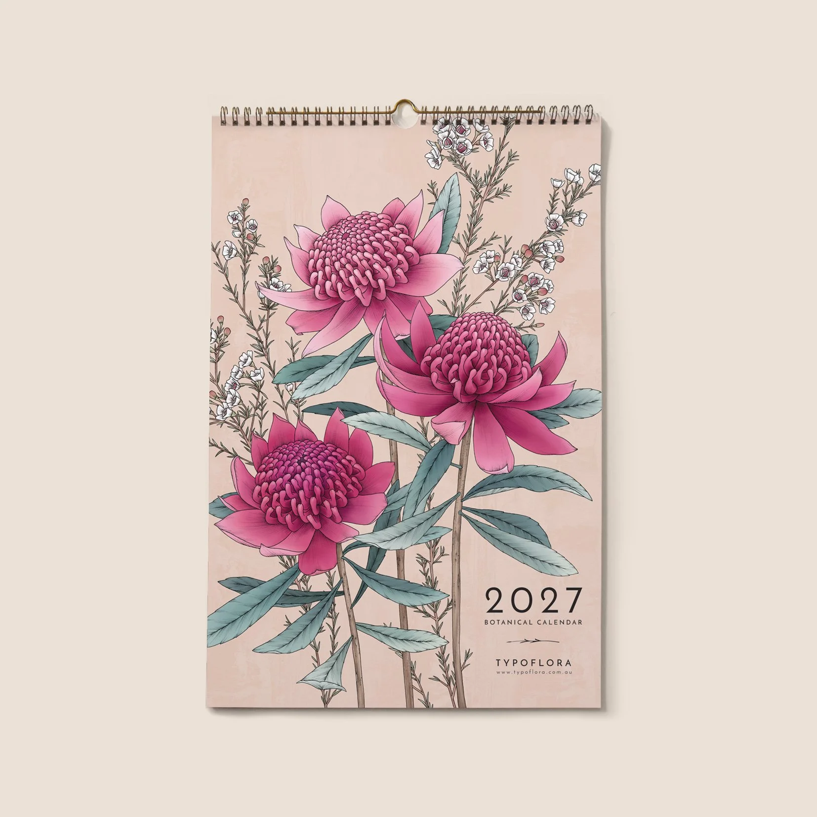 2027 Always Flowers Botanical Calendar