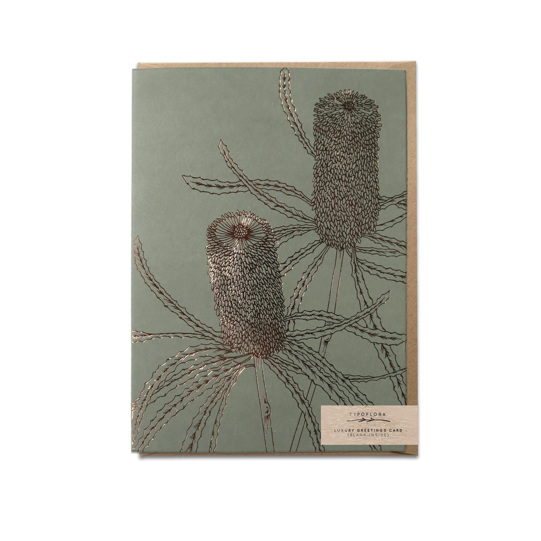 Moss Banksia Card