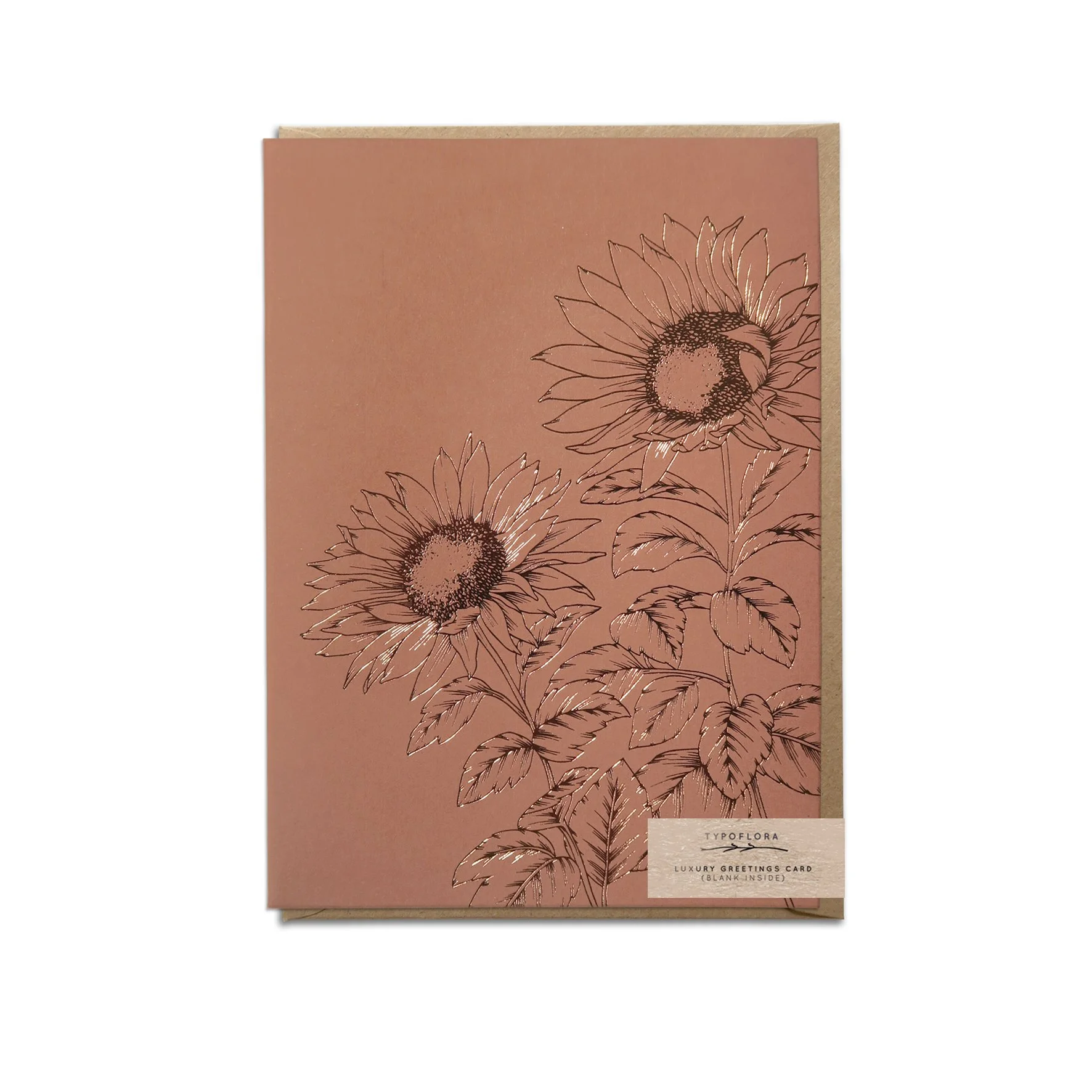 Terracotta Sunflower Card