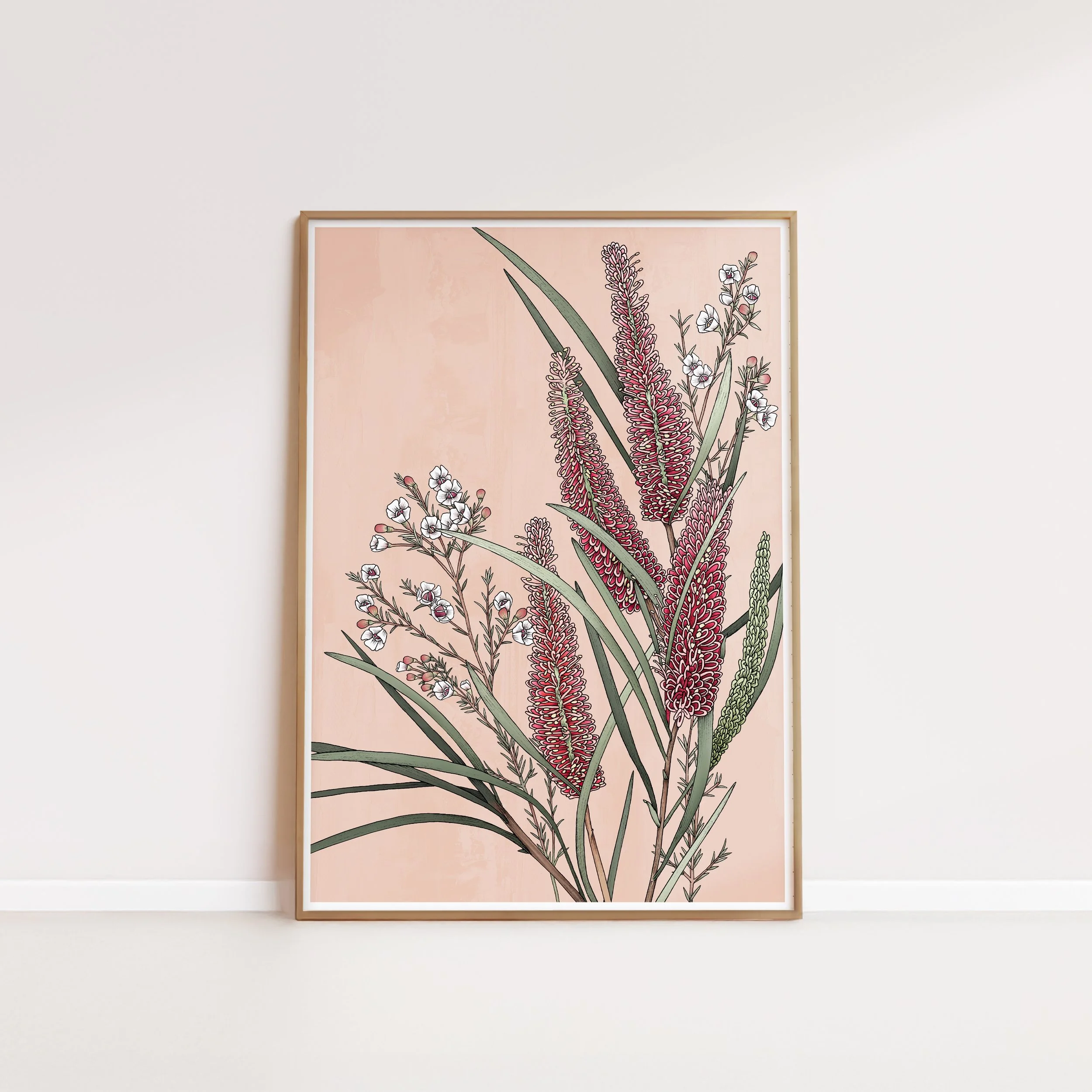 Hakea Portrait Artprint