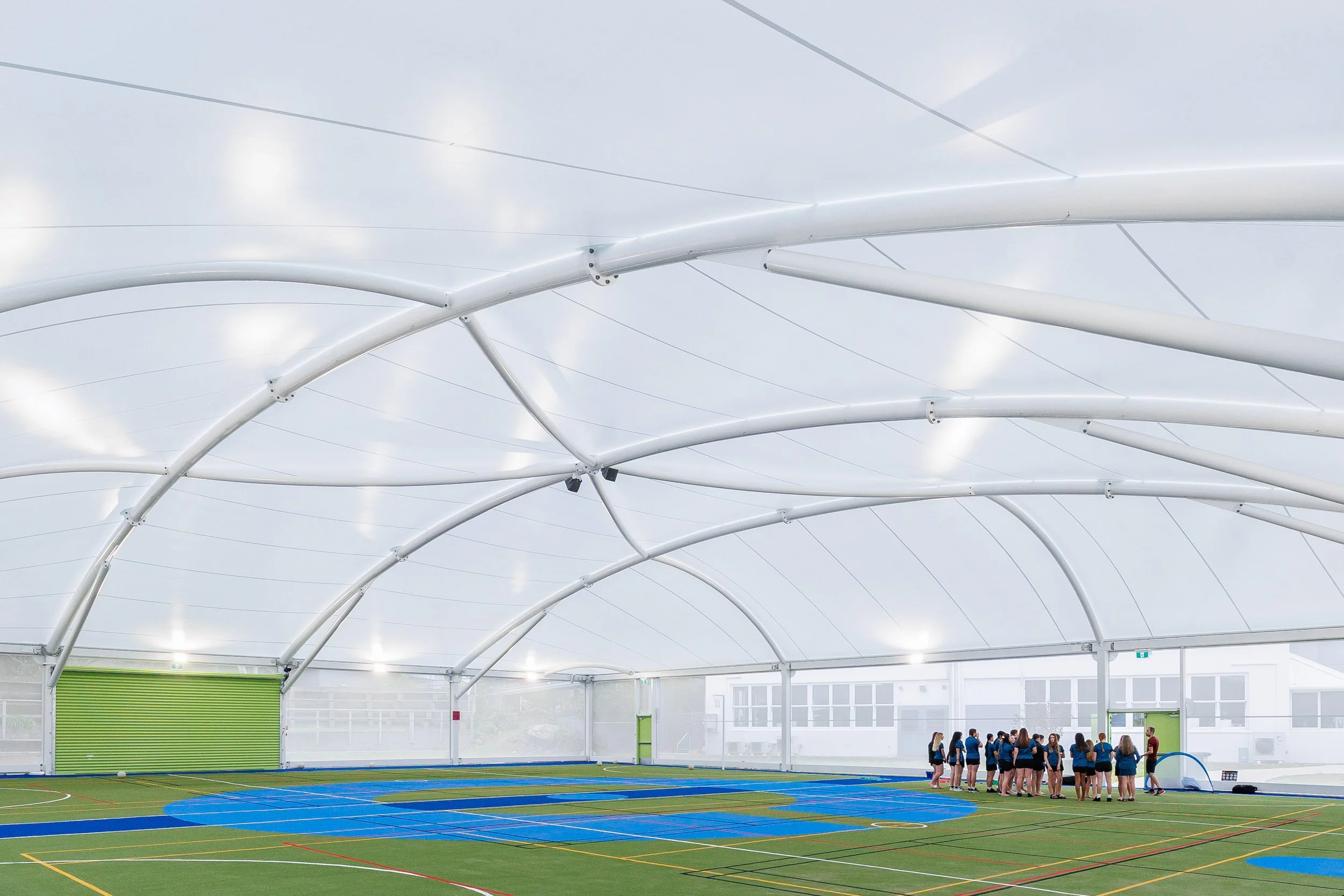 Wellington Girls' College Turf and Covered Courts | The Building ...