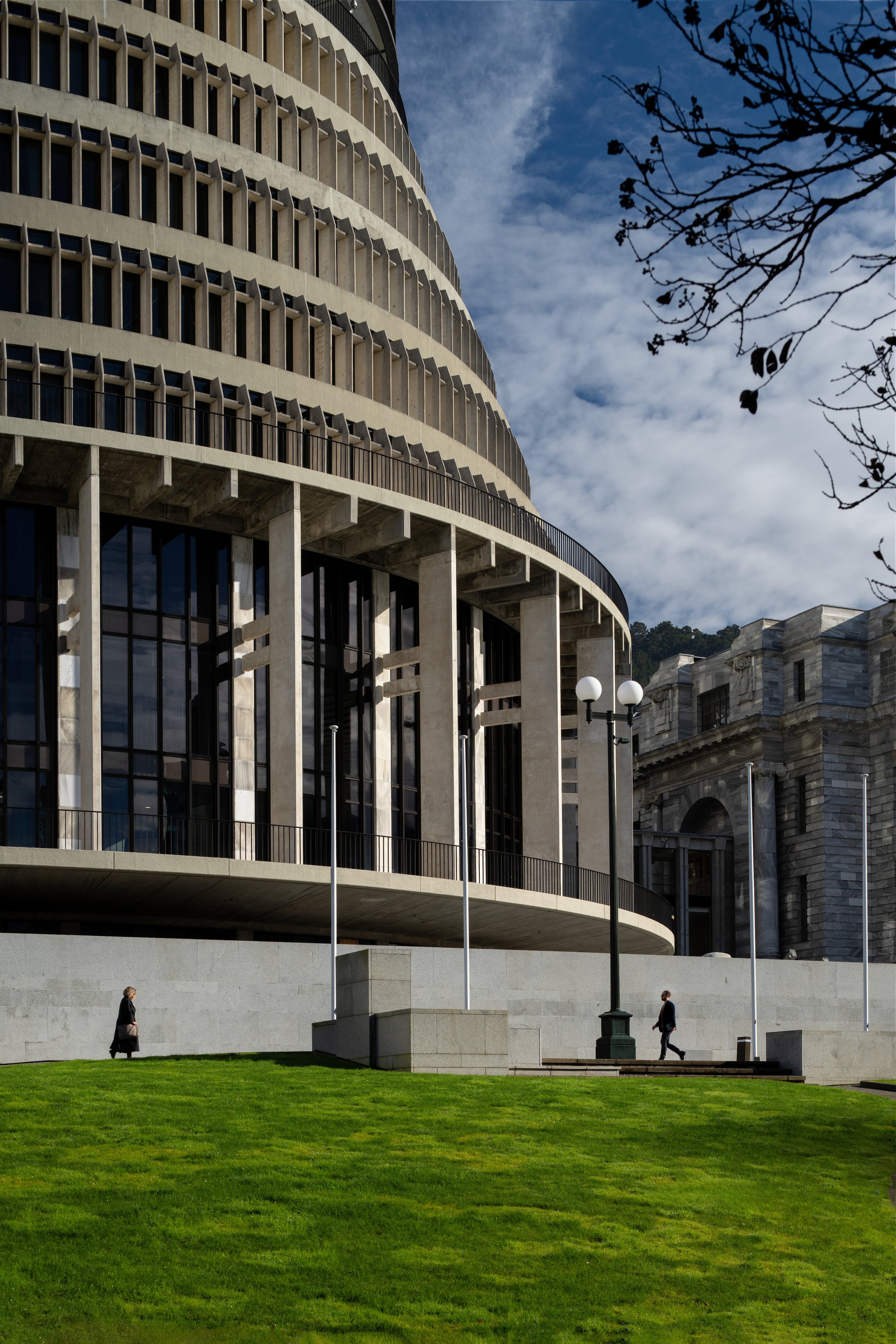 Parliament Building (the Beehive) Executive Wing Façade 