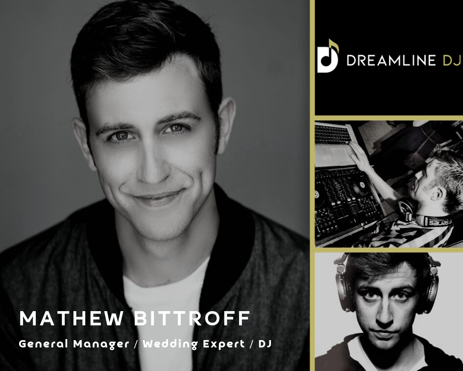 Pictures of Vancouver Wedding DJ and Wedding Expert Mathew Bittroff. General Manager of Dreamline DJ.