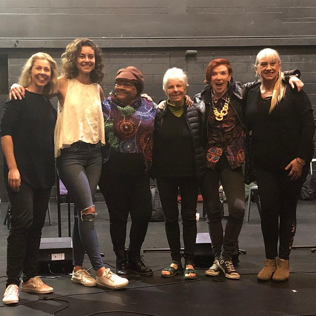 #thesirenproject development showing Sat 28 July at IPAC - women&rsquo;s stories from Port Kembla reimagined through song ... beautiful, powerful, moving. Our sirens: Katrina Retallick, Matilda Brown, Aunty Marlene Cummins, Jean Lewis, Billie Rose Pr
