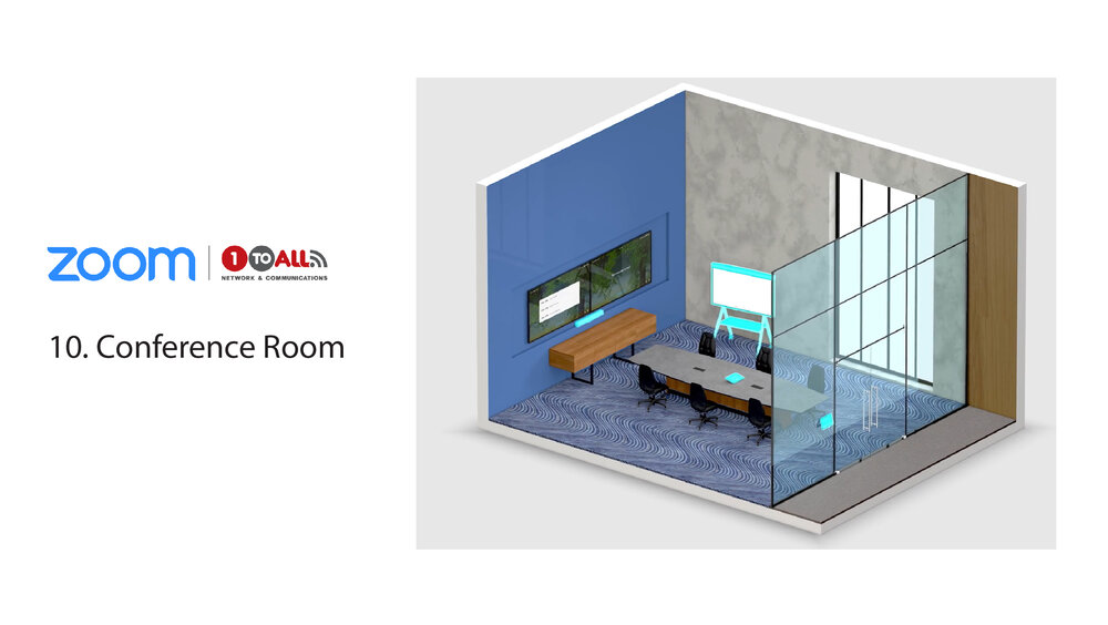 10 conference rooms for every type of meeting