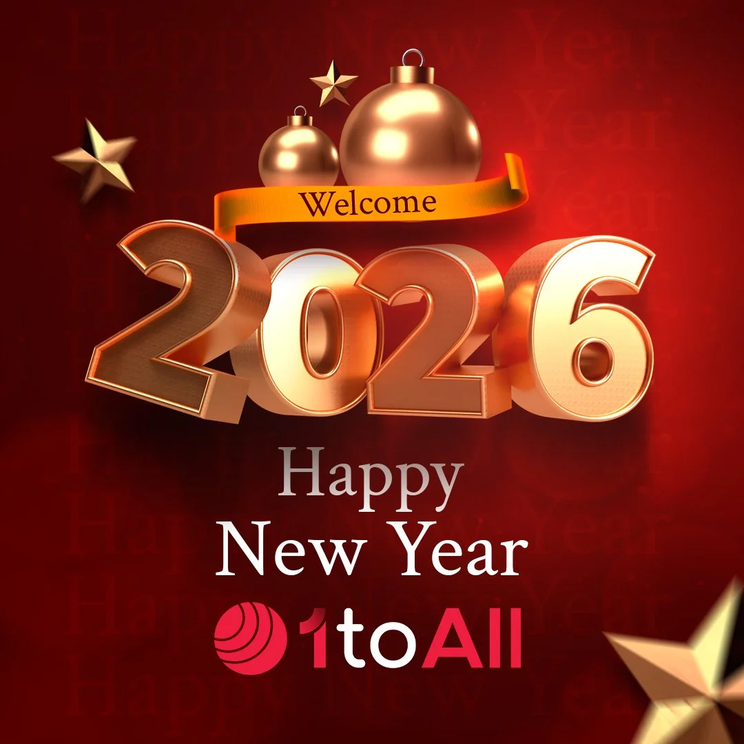 วันทูออล: "สวัสดีปีใหม่ 2569 ลูกค้า และ พาร์ทเนอร์ทุกๆท่าน"