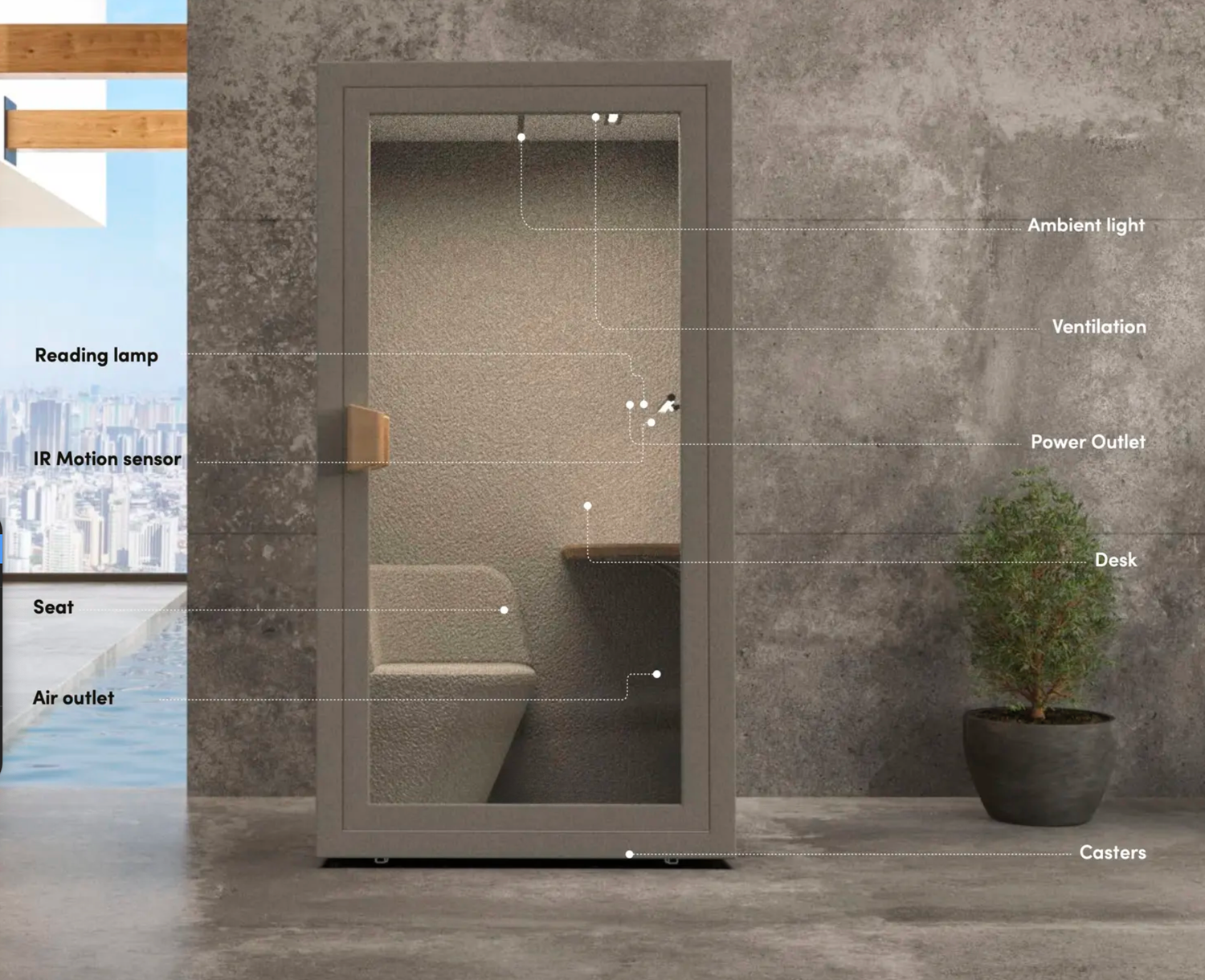 Storage Pod High Rise ZOUND POD - Movable Silence Booth ที่ปัจจุบันมีความต้องการมากที่สุด ...