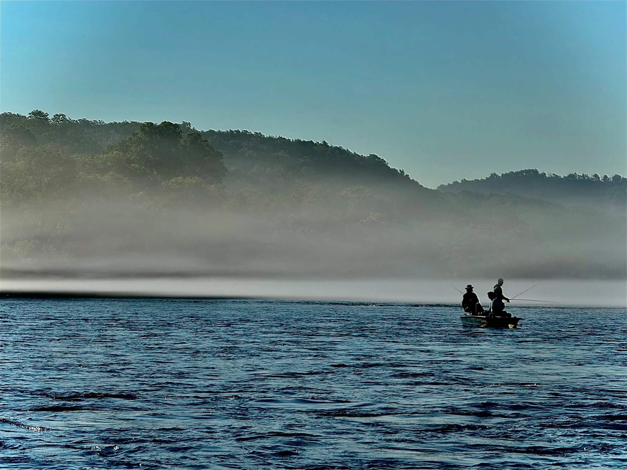 Mornings on the White River, where the views are grand, but the memories are better⛰️

Show up, step on board, and catch fish. 

Let our seasoned guides take care of all the work, so your drift is always perfect and your line is always tight🎣 
Leave