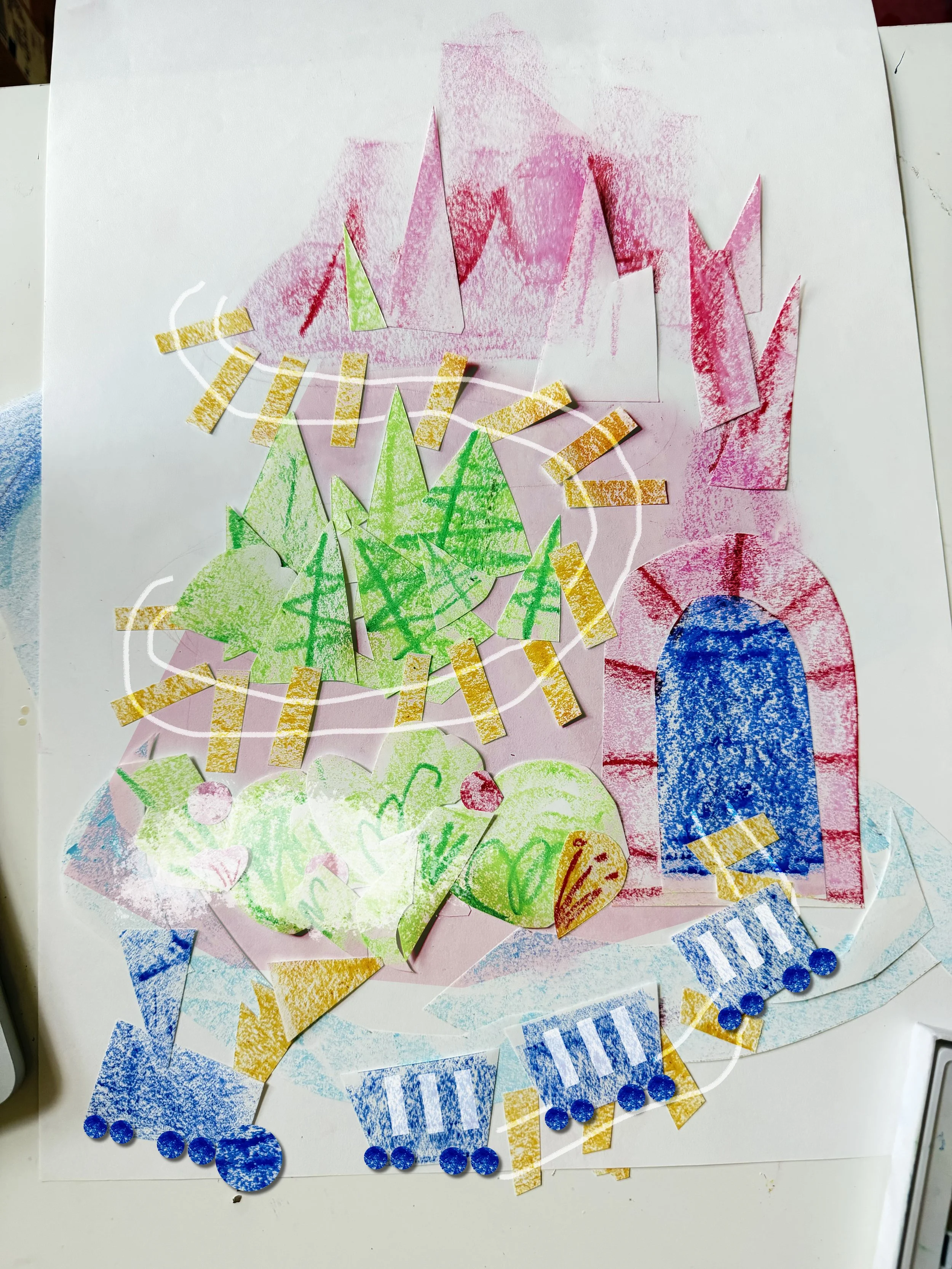 Mountain made of Scraps