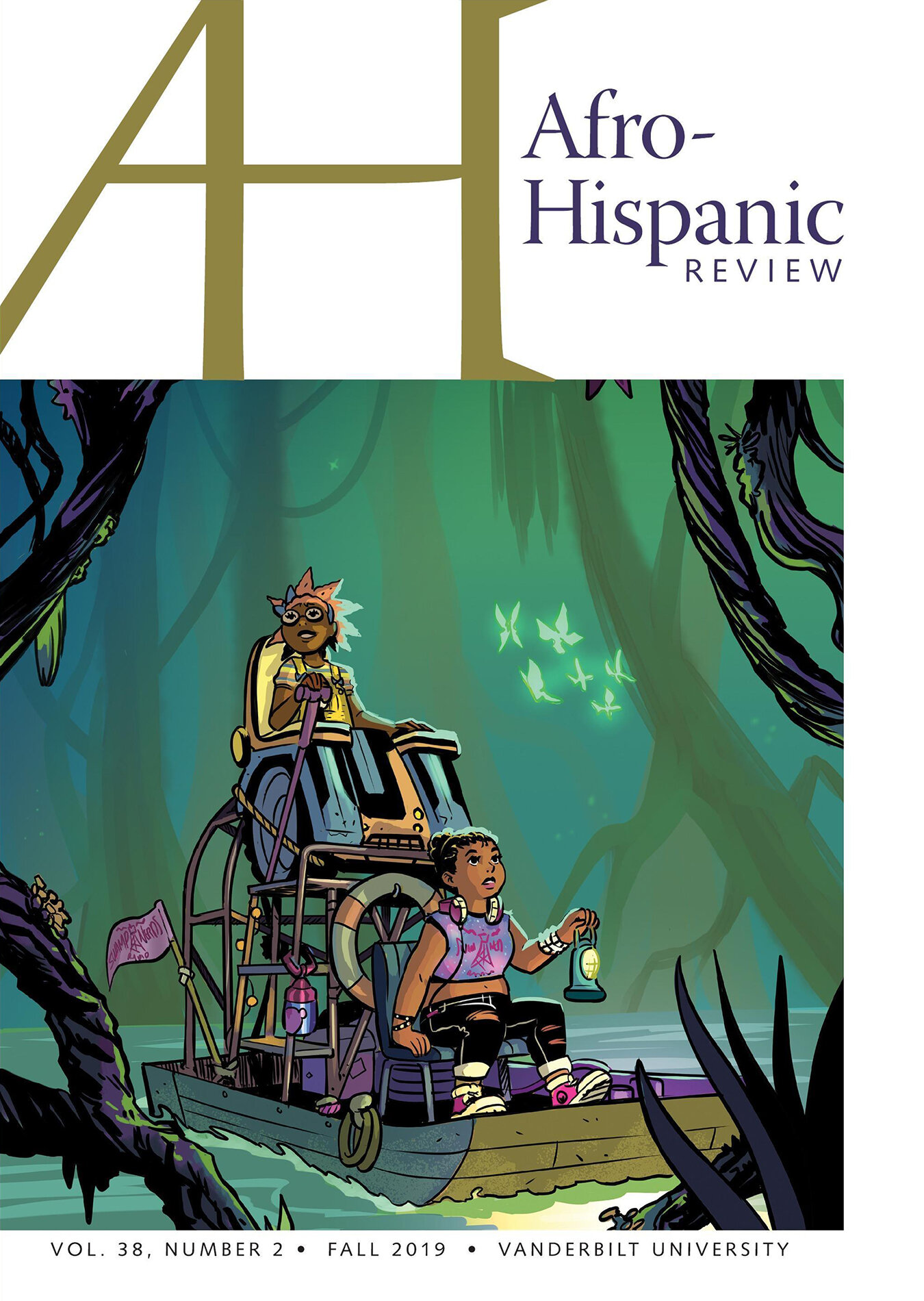 cover art for Afro-Hispanic Review — Vol. 38, Number 2
