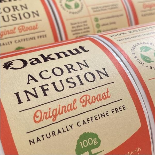 Oaknut Biodegradable Packaging Labels
