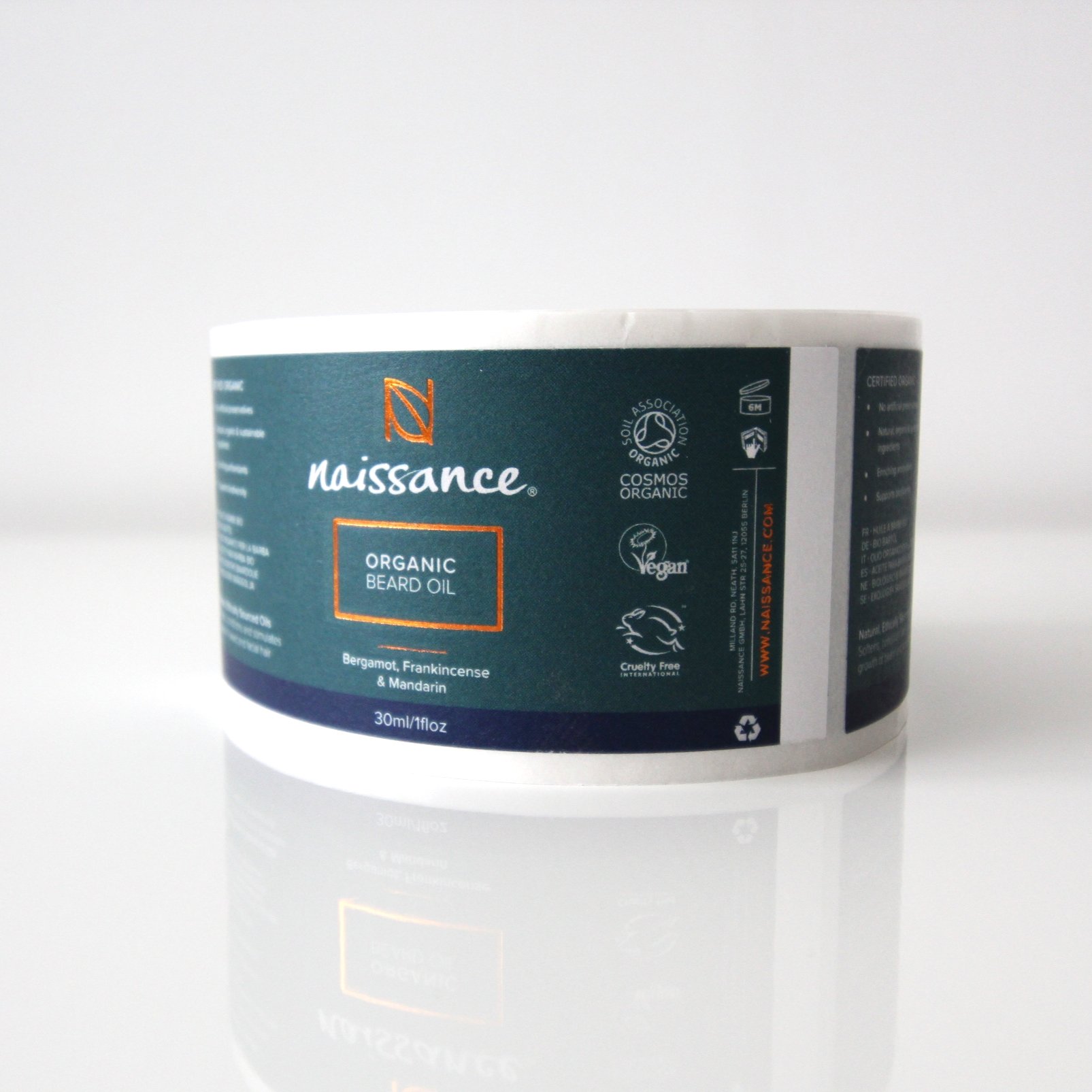Naissance Biodegradable Foil Label
