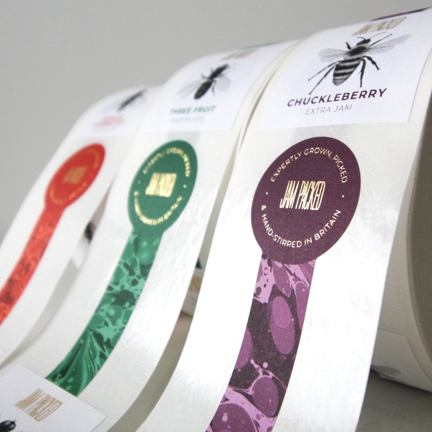 Eco Friendly Foil Labels