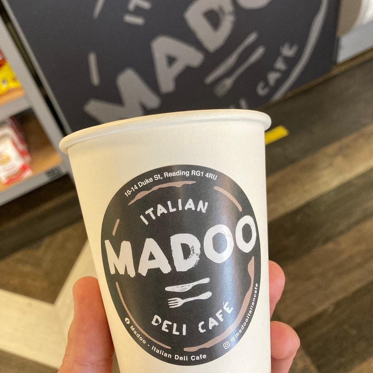 Madoo Coffee Cup Stickers