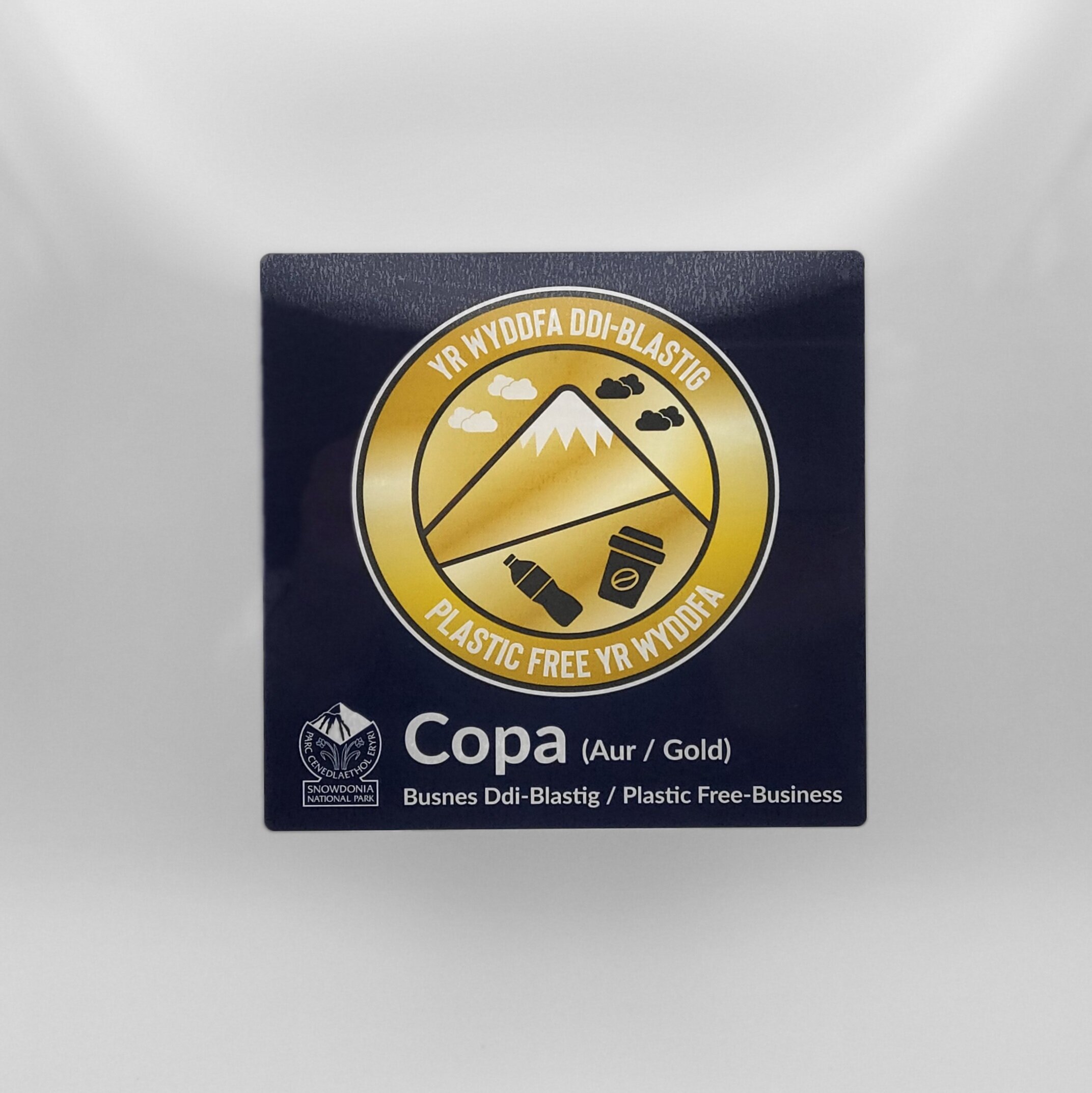 Copa Gold Window Stickers
