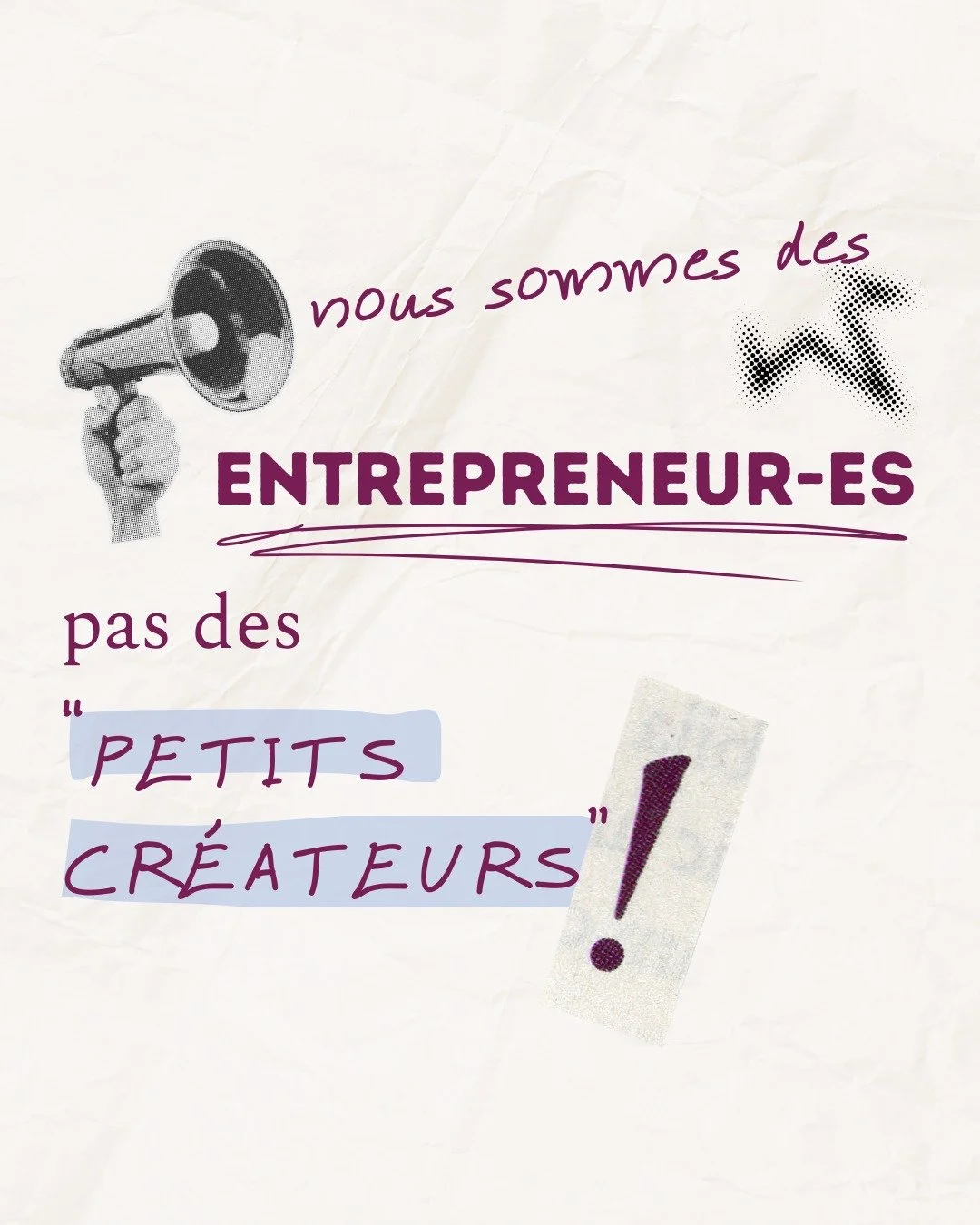 Il y a un an j'&eacute;crivais ces mots, toujours d'actualit&eacute; 👇

❌Les m&eacute;tiers de la cr&eacute;ation ne sont pas pris au s&eacute;rieux, ni dans la sph&egrave;re &eacute;conomique, ni dans la sph&egrave;re sociale. Et pour causes : la p