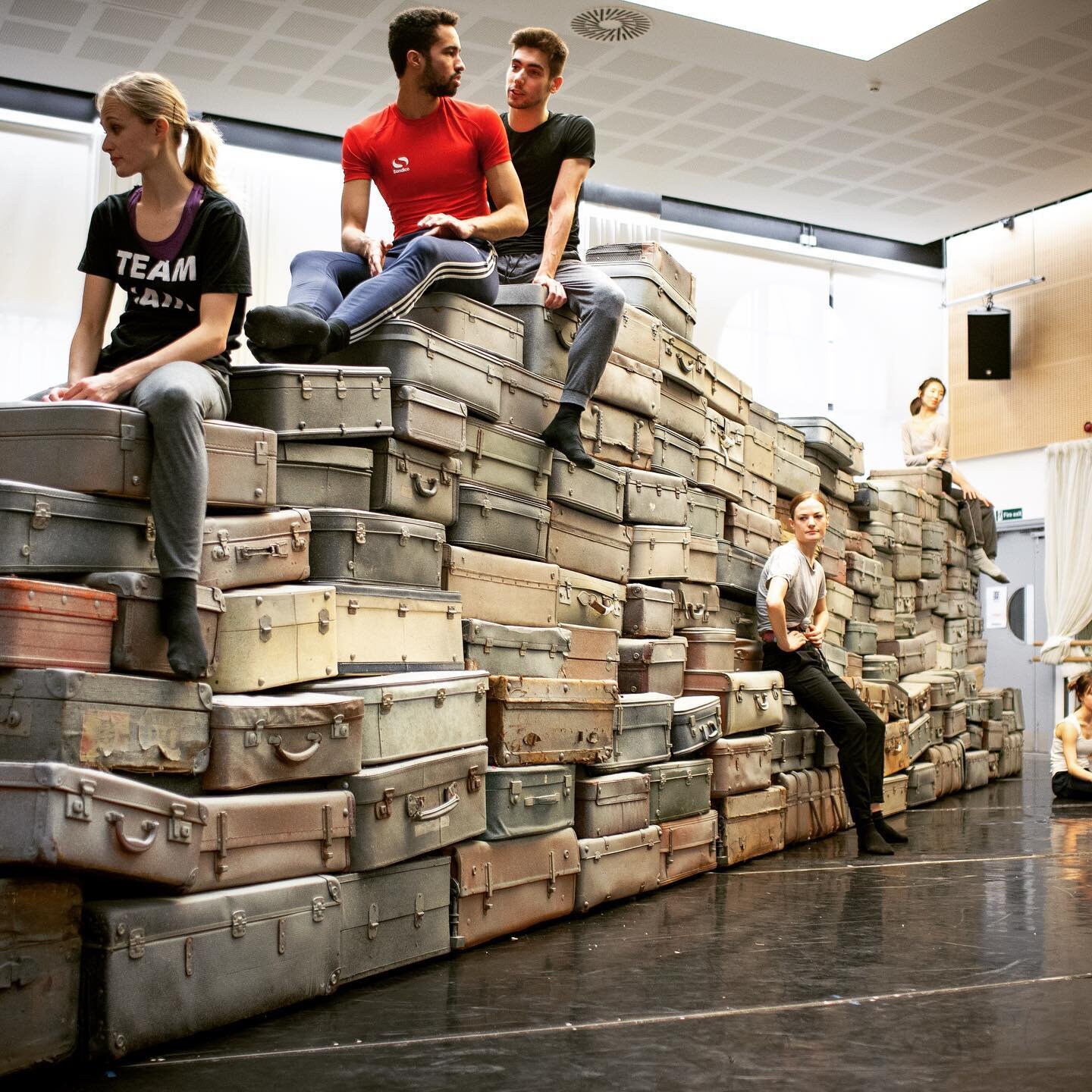 Fabulous set design by Joana Dias for &lsquo;Sense of Time&rsquo;, my new work for @bhamroyalballet premiere in a few days!! Photo@dancers_eye