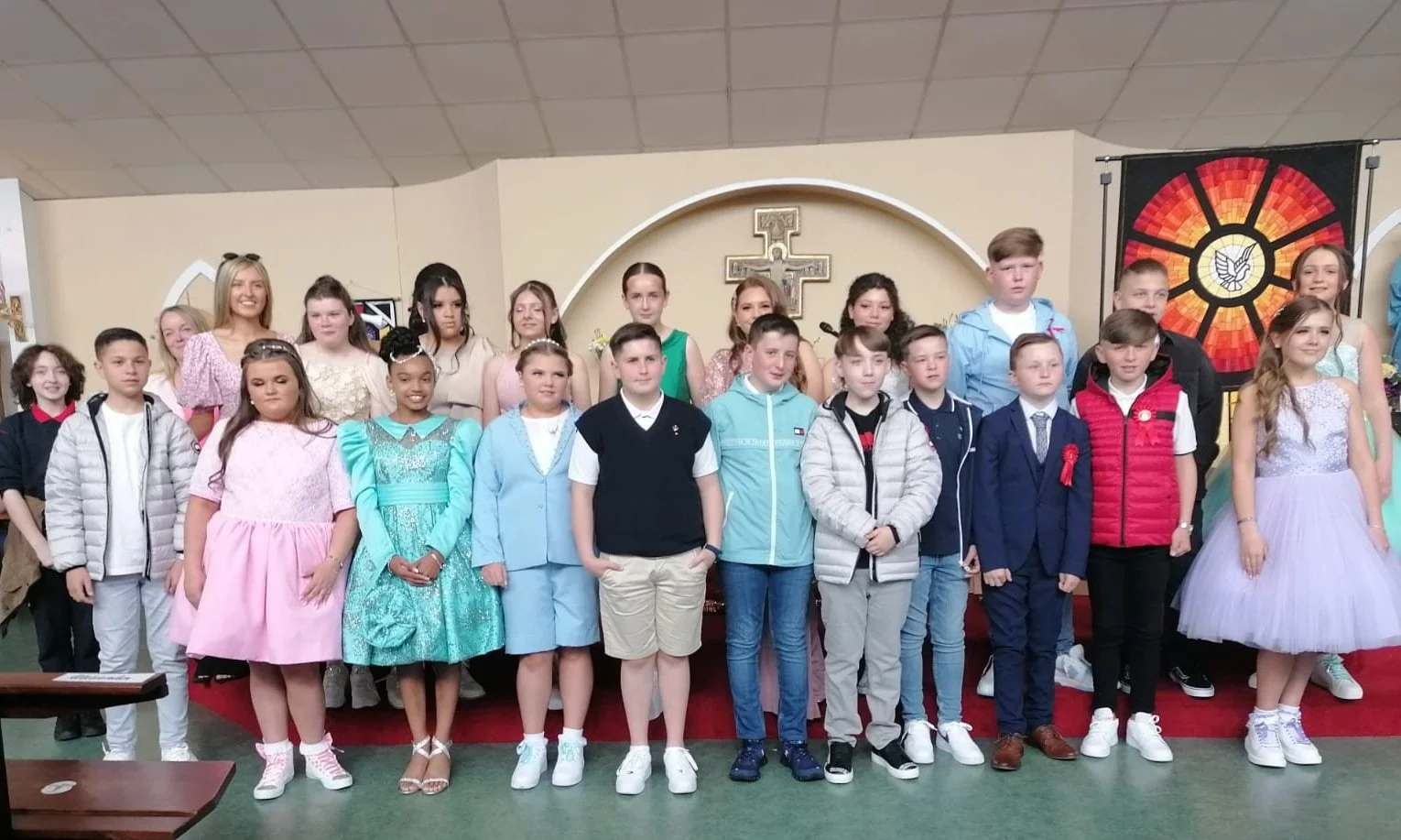 M. Lauren's Confirmation Class