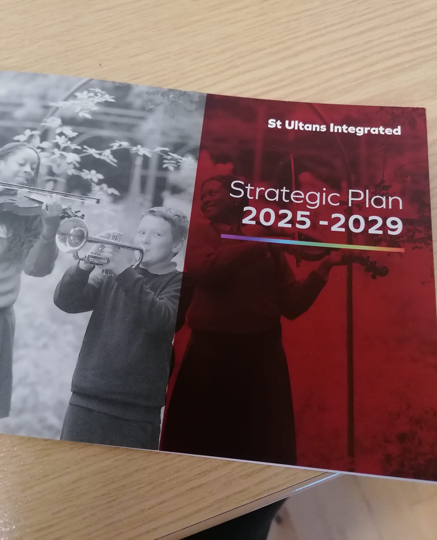 Launch of St Ultans Strategic Plan 2025-2029