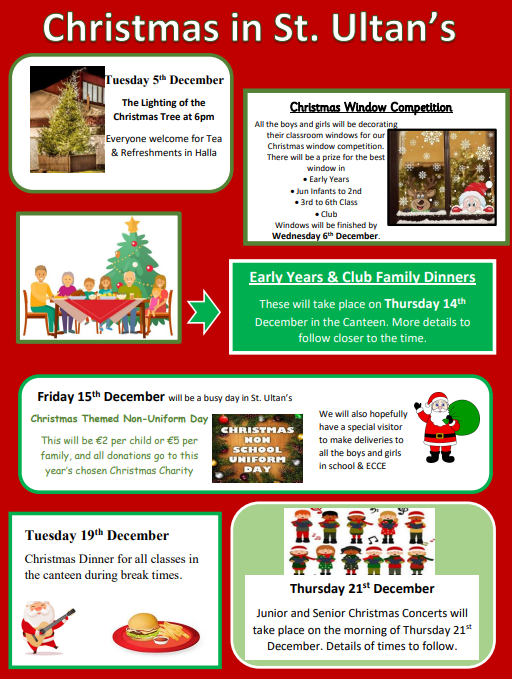 Christmas in Saint Ultans — St. Ultans School